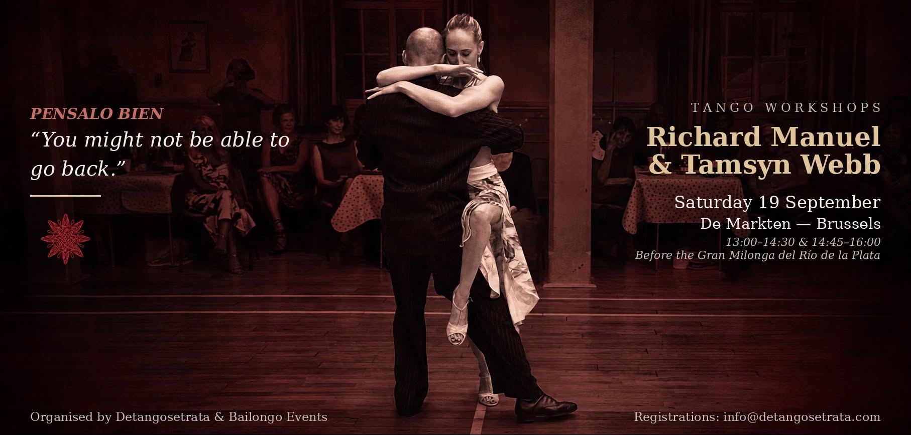 Tango class Belgium Brussels Richard Manuel